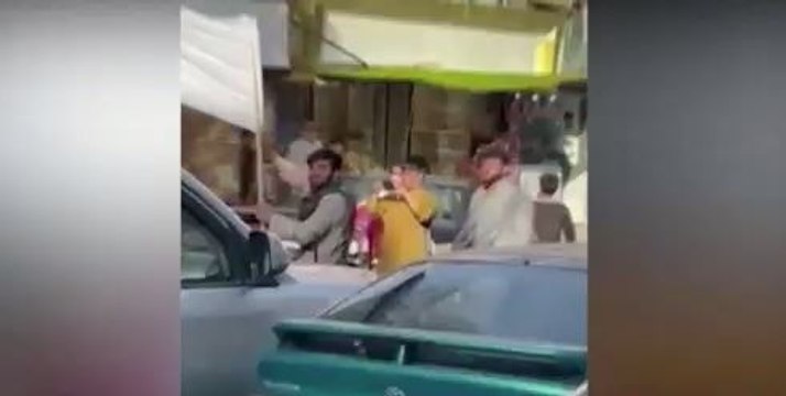 Protest against the presence of ISI Chief in Kabul