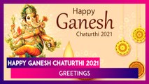Happy Ganesh Chaturthi 2021 Greetings: Send WhatsApp Messages, Ganpati Photos to Family and Friends