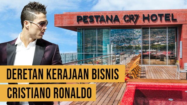 Melihat Kerajaan Bisnis Sang Mega bintang Cristiano Ronaldo