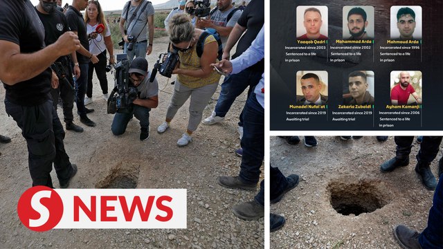 Six Palestinians escape Shawshank Redemption-style from Israeli prison