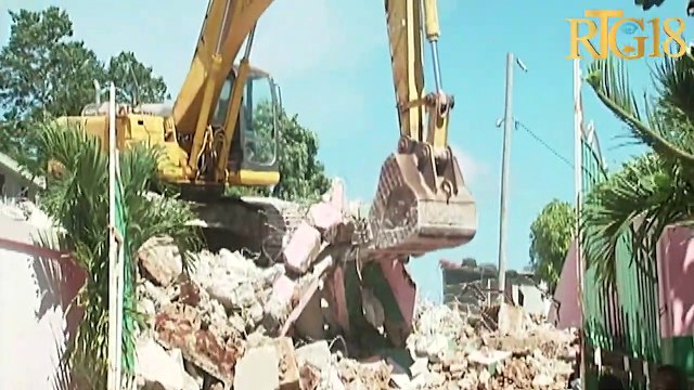 Konpayi konstriksyon Taywanè OECC vizite batiman konpayi a ak TPTC demoli epi debleye nan Beaumond