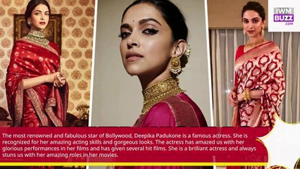 Nothing That Deepika Padukone’s Silk Royal Sarees & Choker Necklace Can’t Fix