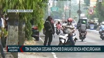 Tim Jihandak Gegana Polda Jatim Evakuasi Benda Mencurigakan