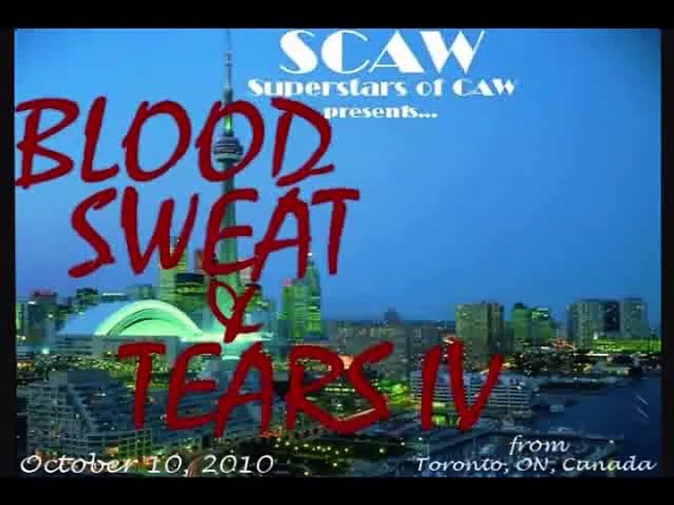 SCAW Blood Sweat and Tears IV Part 1