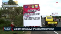 Melanggar Ganjil Genap, 600 Kendaraan di Pasteur Diputar Balik