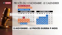 Début du procès demain des attentats du Stade de France et du Bataclan de novembre 2015 - Découvrez le calendrier de cet évènement hors norme!