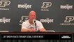 Purdue Coach Jeff Brohm Reacts to Randy Edsall Announcing Retirement from UConn