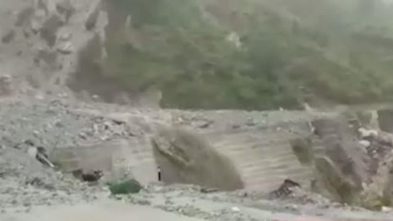 Cloud burst in Uttarakhand's Chamoli district