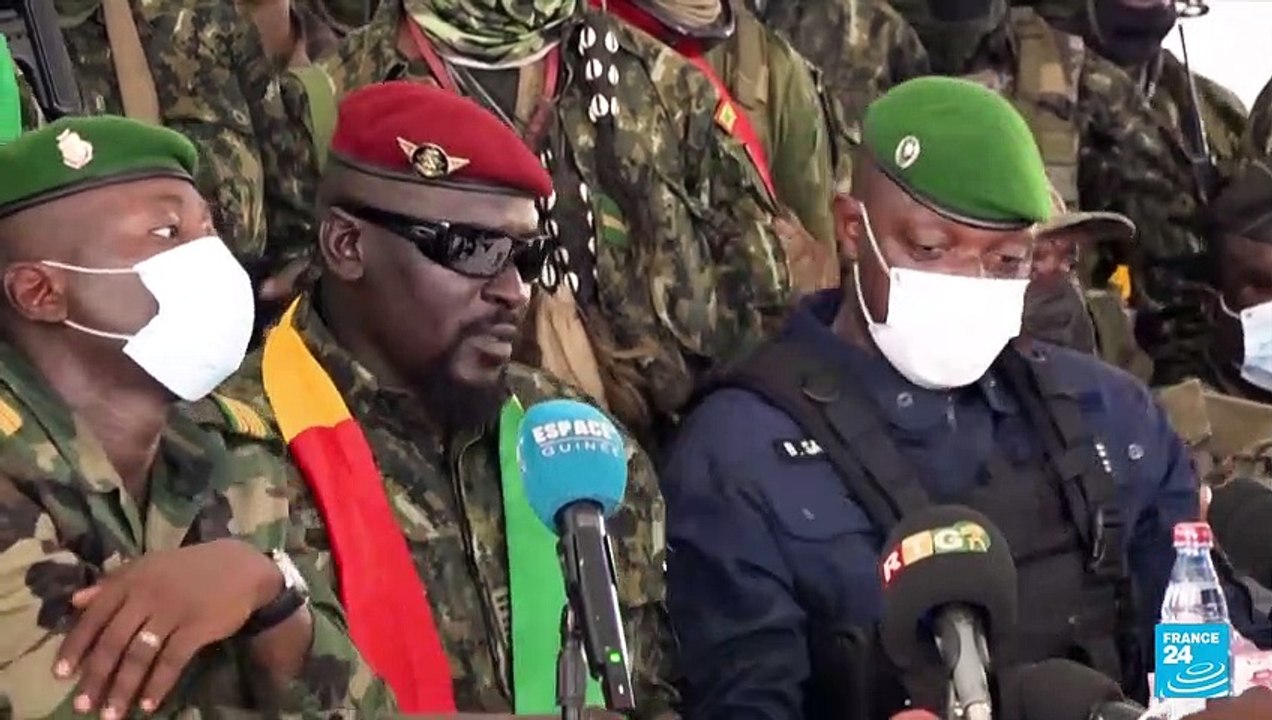 Guinée : le chef putschiste Mamady Doumbouya promet un gouvernement "d'union"