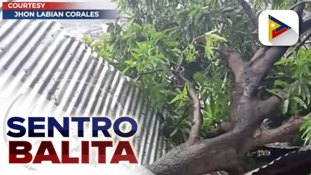 Lakas ng bagyong #JolinaPH, naranasan sa ilang bahagi ng Visayas; Mga otoridad, patuloy na nakaalerto