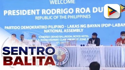 Slate ng PDP-Laban sa 2022 elections, iaanunsyo bukas ayon kay Energy Sec. Cusi