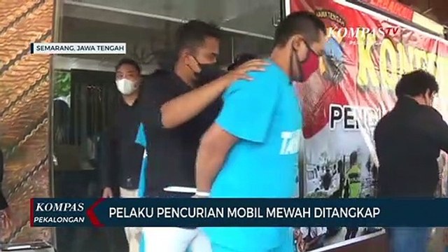 Pelaku Pencurian Mobil Mewah Ditangkap