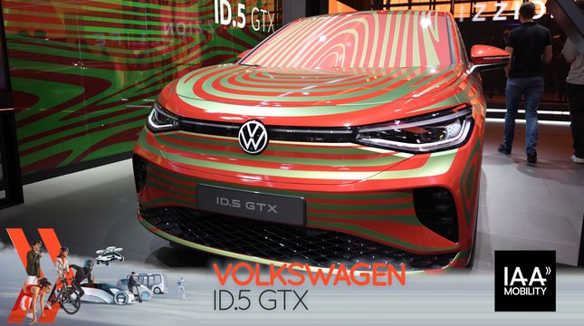 Volkswagen ID.5 GTX (2021) : découvrez-le en direct du salon de Munich !