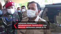 Menhan Prabowo Kembangkan Teknologi Inovasi Bersama Unair dan ITS