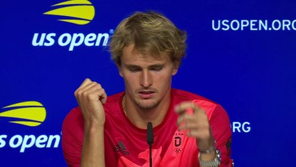 US Open 2021 - Alexander Zverev : "I'm taking control over everything, of my life, of my home in Monaco, of my business life, of my management, of companies that I want to work with"