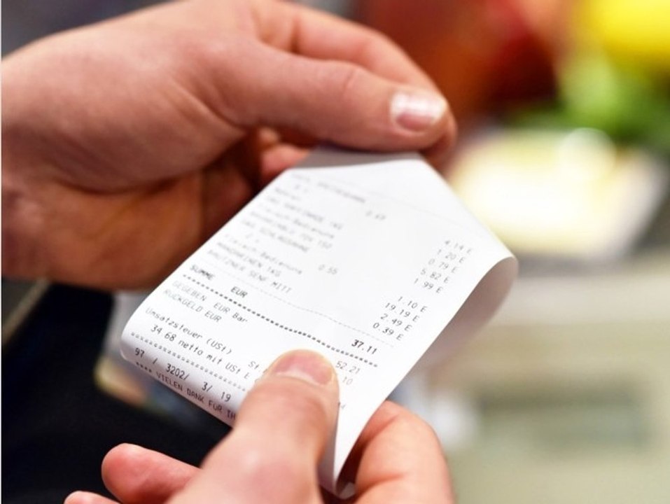 Was bedeutet der Strichcode auf dem Kassenzettel?