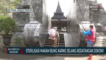 Makam Bung Karno Disterilisasi Jelang Kedatangan Jokowi