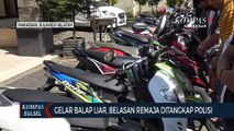 Gelar Balap Liar, Belasan Remaja Ditangkap Polisi