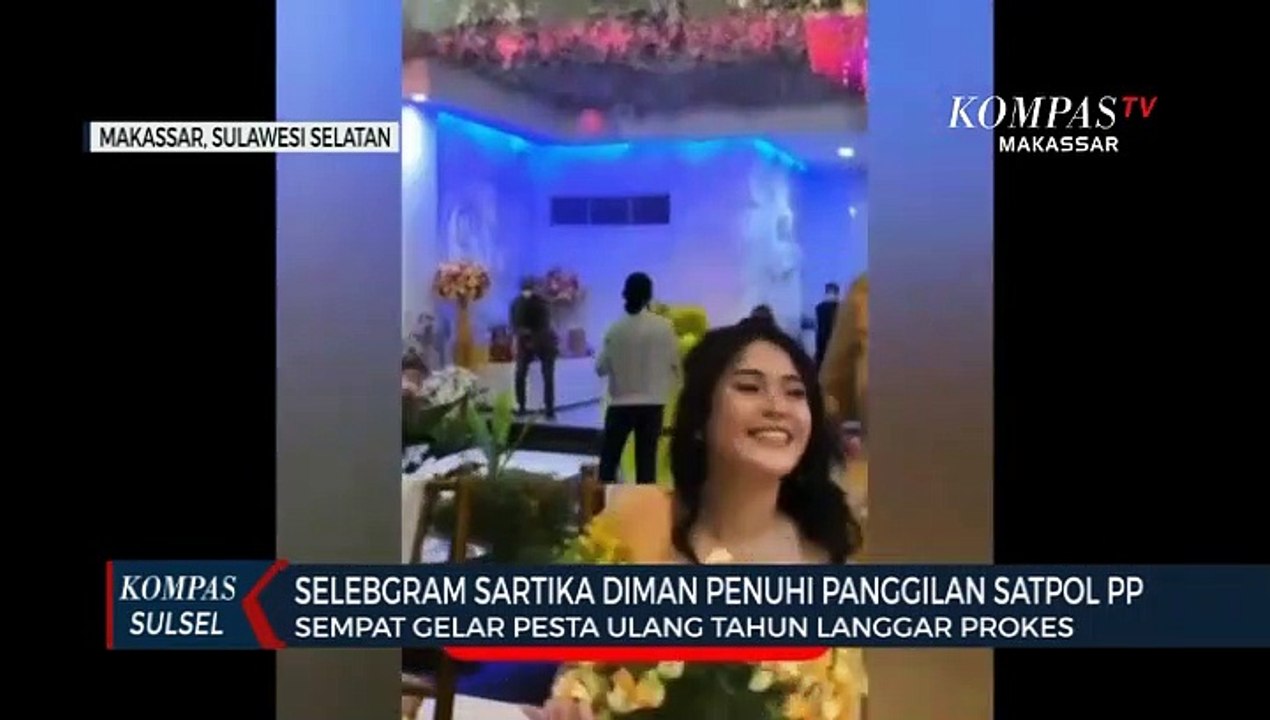 Selebgram Sartika Diman Penuhi Panggilan Satpol PP