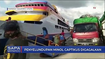 Penyelundupan Minol Captikus Digagalkan