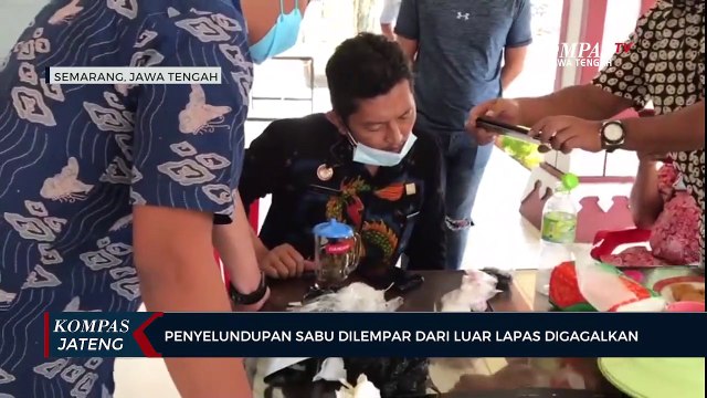 Penyelundupan Sabu Dilempar dari Luar Lapas Digagalkan