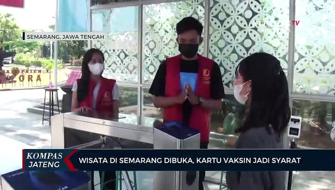 Wisata di Semarang Dibuka, Kartu Vaksin Jadi Syarat