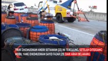 Mobil Tabrak Truk Bandeng di Tol Ngawi