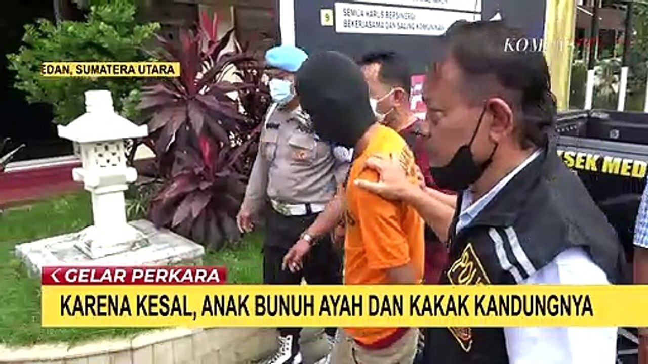 Sakit Hati Merasa Kerap Dianaktirikan, Seorang Pria di Medan Tega Bunuh Ayah dan Kakak Kandung