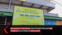 Pembelajaran Tatap Muka SMP Surabaya Digelar