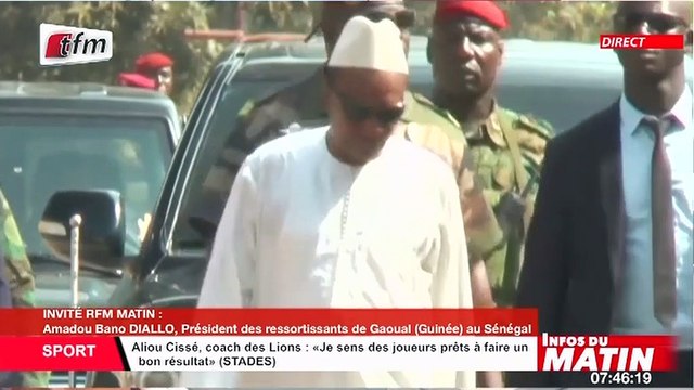 Amadou Bano Diallo, Pdt des ressortissants de Gaoual... invité dans RFM matin du 07 Septembre 2021