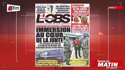 Infos du matin - 07 Septembre 2021 - Yenekay Yi ak Cherif Dia