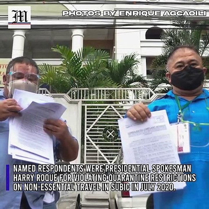 Complaint filed vs govt execs for protocol violations