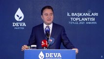 DEVA Partisi Genel Başkanı Babacan, 5. İl Başkanları Toplantısı'nda konuştu