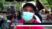 Akhir Pekan Wisatawan Serbu Pantai Pangandaran