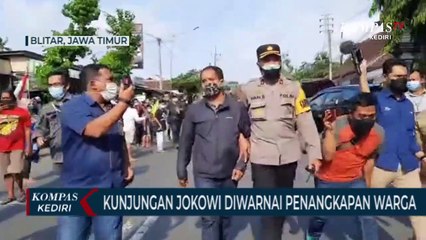 Bentangkan Poster Tuntutan Saat Kunjungan Jokowi, Seorang Warga Ditangkap