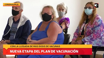 Nueva etapa del plan de vacunación