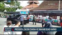 Kunjungan Kerja ke Jawa Timur, Jokowi Ziarah ke Makam Bung Karno Sampai Resmikan Waduk Bendo