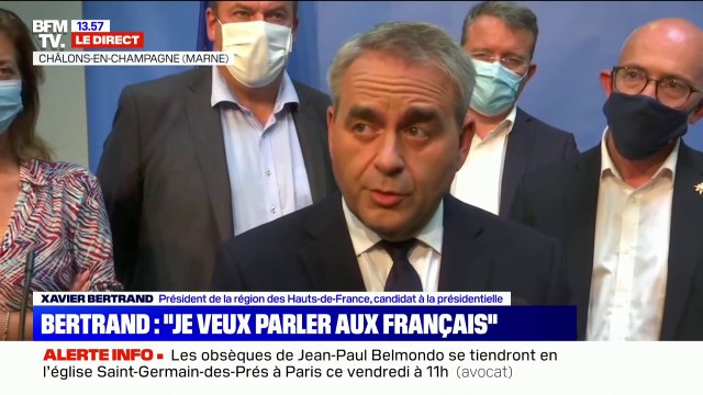 Xavier Bertrand sur la primaire de la droite: Si je ne participe pas à la primaire, ça n'est pas pour participer aux débats de la primaire