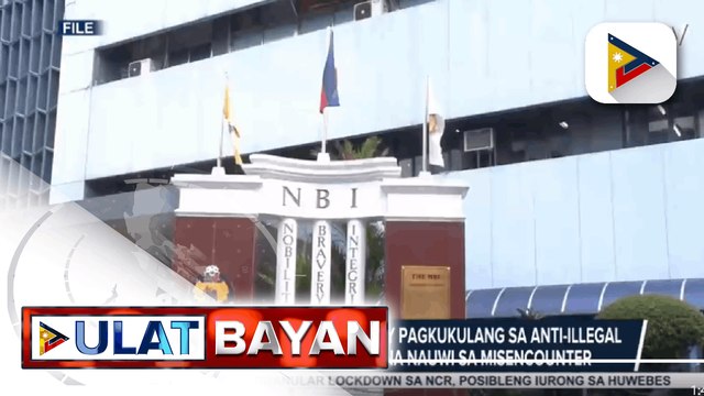 PNP at PDEA, parehong may pagkukulang sa anti-illegal drug ops noong Pebrero na nauwi sa misencounter ayon sa NBI; Ilang reklamo, inihain ng NBI vs. ilang sangkot na pulis at operatiba ng PDEA; PNP at PDEA, handang makipagtulungan sa mga legal na proseso