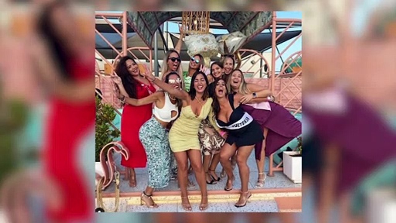 Anabel Pantoja ya está en La Graciosa a pocas semanas de su boda