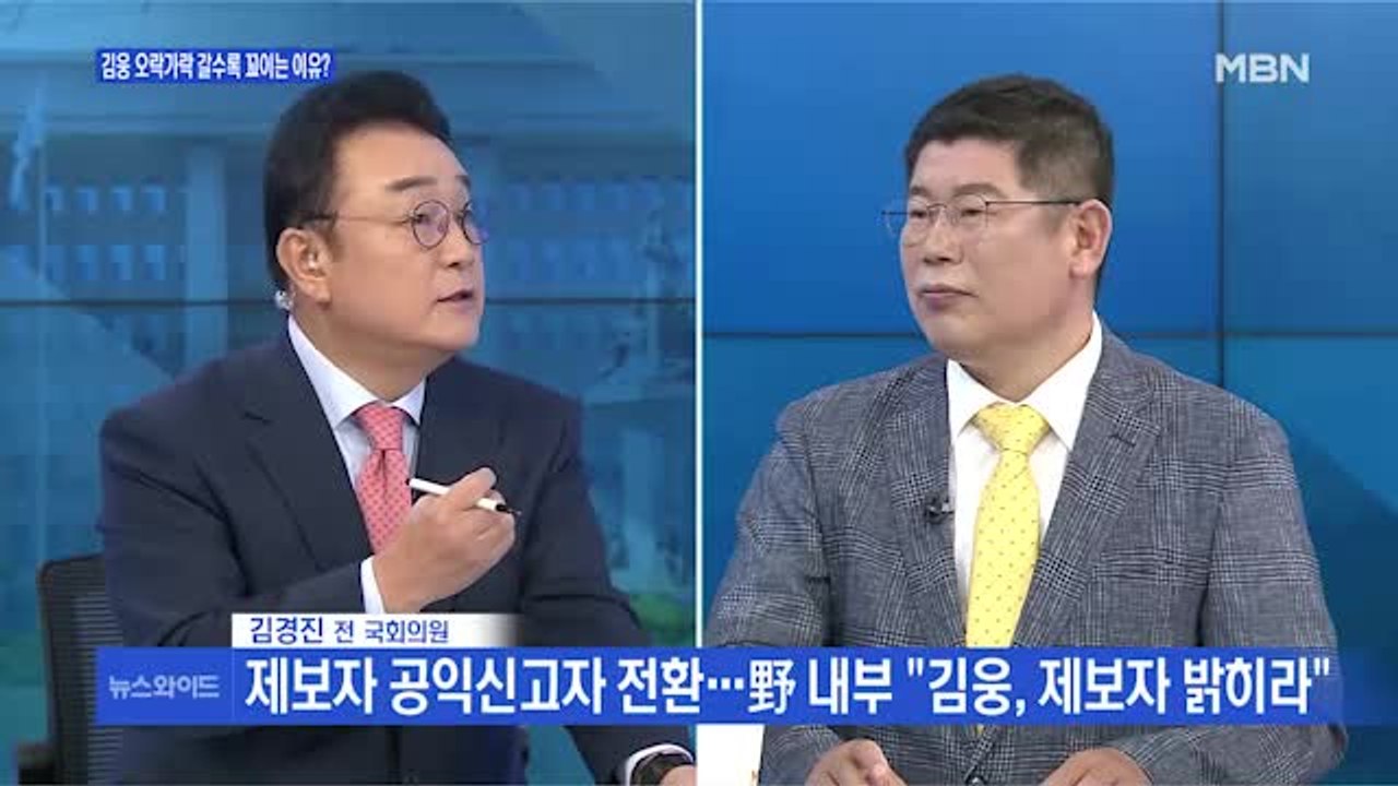 [백운기의 뉴스와이드] 김웅, 침묵은 깼지만…해명은 오락가락? / 윤석열 '고발 사주...