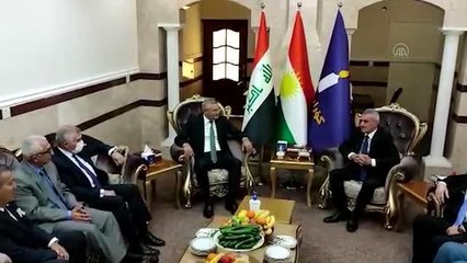 Son dakika haberleri... CHP heyeti Erbil'de Türkmen Bakan Maruf ile görüştü