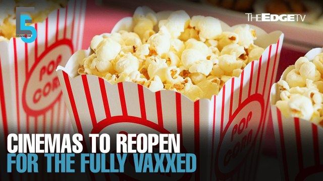 EVENING 5: Cinemas allowed to reopen this Thursday