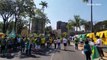 Hino Nacional abre oficialmente manifestação bolsonarista na Praça da Liberdade