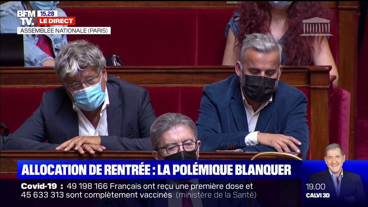 Polémique sur l'allocation de rentrée: Jean-Michel Blanquer s'explique devant l'Assemblée nationale