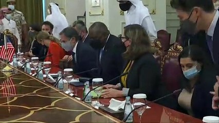 L'Afghanistan au cœur de la visite au Qatar du chef de la diplomatie américaine