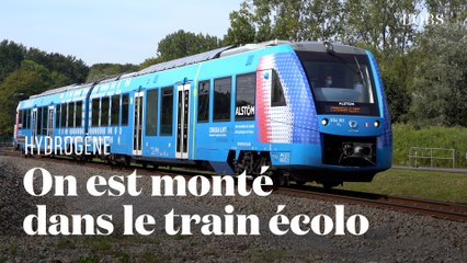 Le train à hydrogène d'Alstom a circulé en France pour la première fois