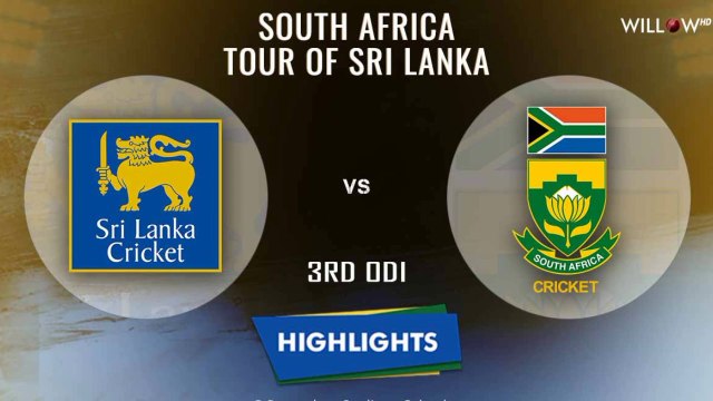 Sri Lanka vs South africa 3rd Odi highlights 2021 || SL vs SA 3rd ODI highlights - cricket highlights 2