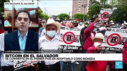 Luis Membreño: "No hay expectativa de que el bitcoin genere crecimiento económico en El Salvador"