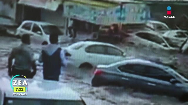 Intensas lluvias dejan a Ecatepec bajo el agua; las redes reclaman